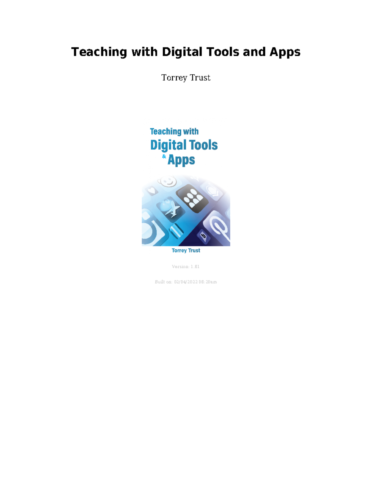 Practical Digital Tool Apps Teaching with Digital Tools and Apps