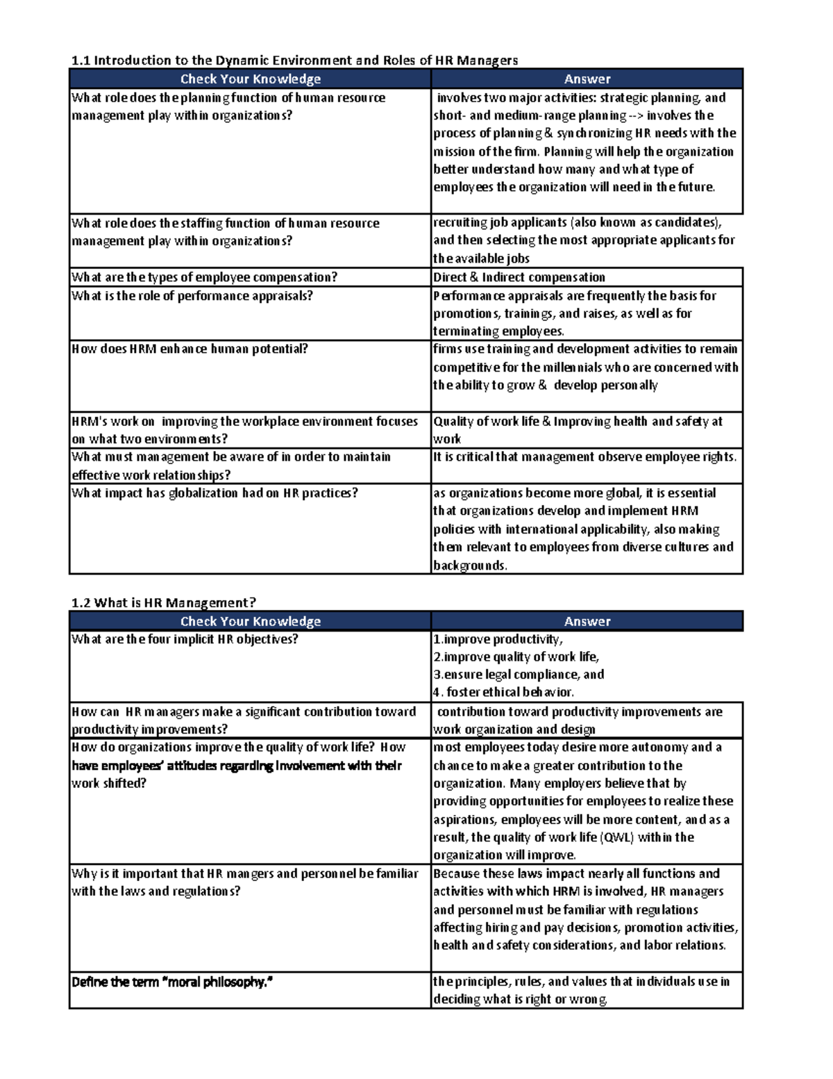 C232 Study Guide-ch.1 answers - 1 Introduction to the Dynamic ...