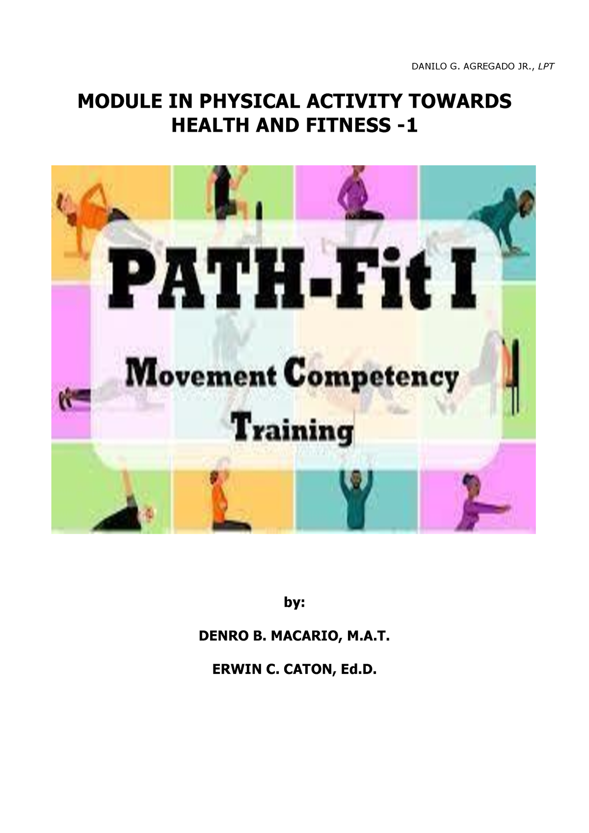 Pathfit 1 NISU Module 1 Lesson 2 - MODULE IN PHYSICAL ACTIVITY TOWARDS ...