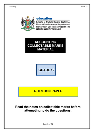 accounting grade 12 assignment term 2