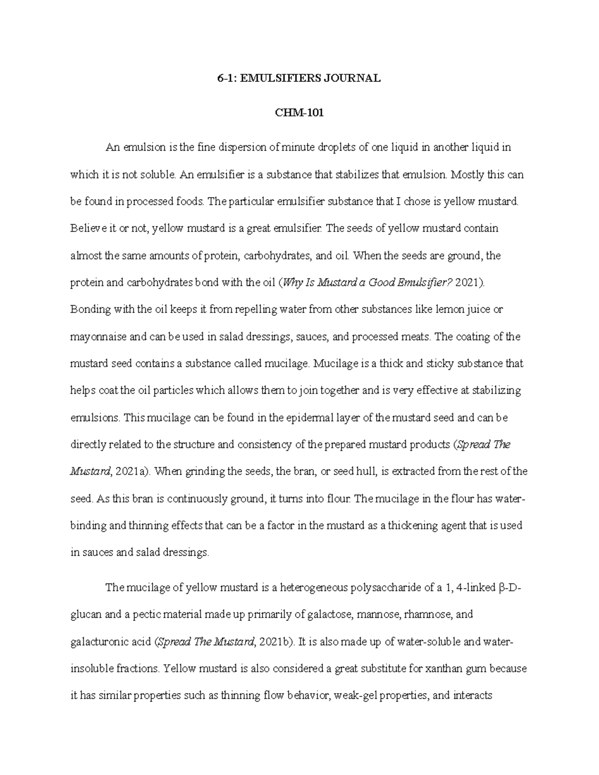 61 Emulsifiers Lab from 61 61 EMULSIFIERS JOURNAL CHM An