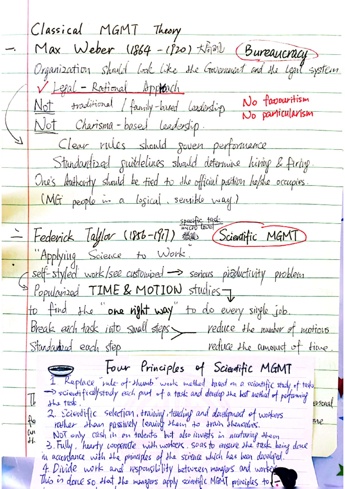 Classical Management theories - Project Planning, Management and ...