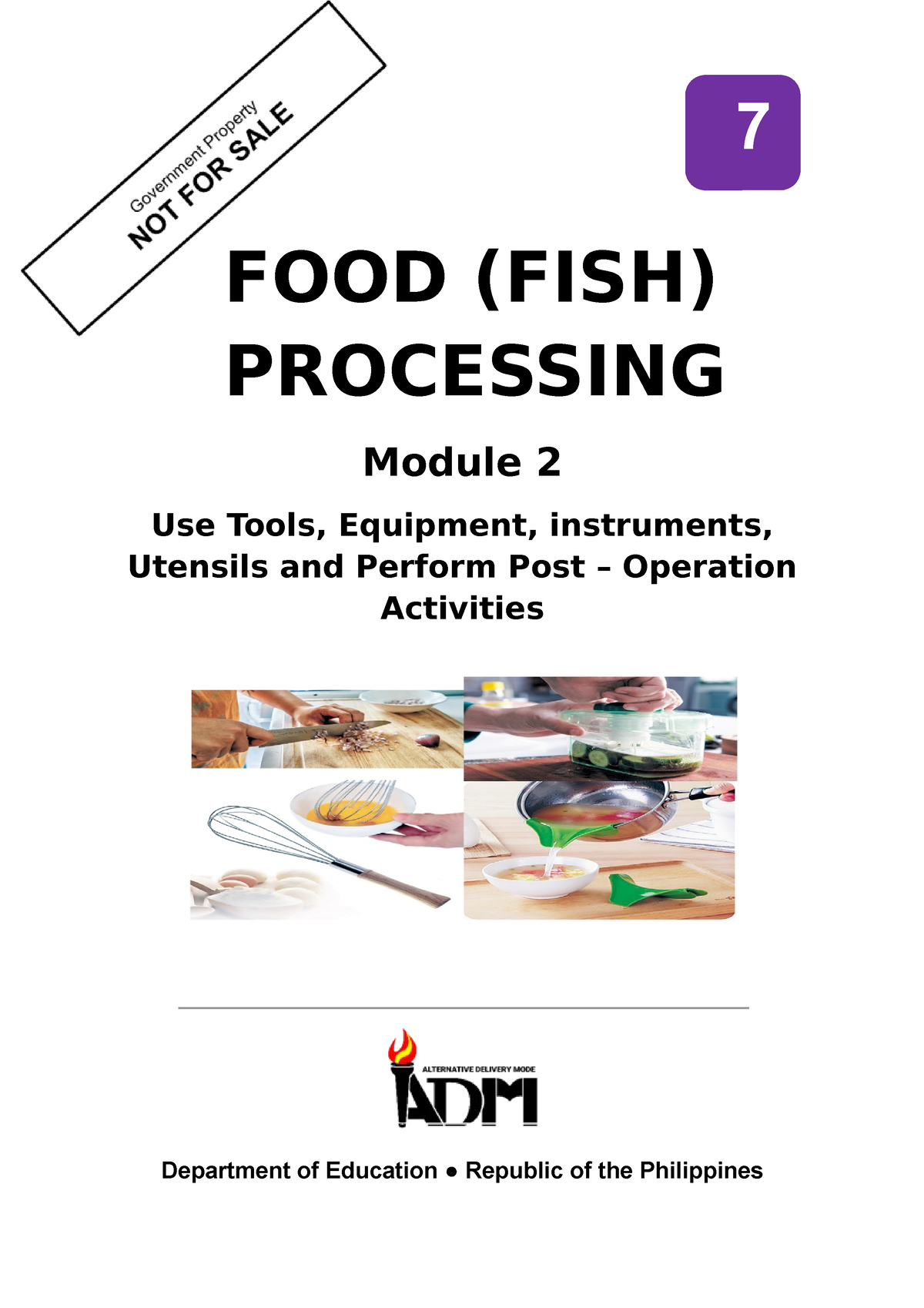 Food-processing-TLE-7 AFA-FP M2 V3 - FOOD (FISH) PROCESSING Module 2 ...