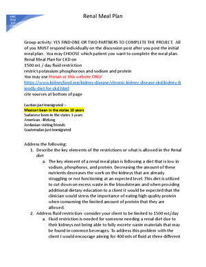 Exam 3 SG - E3 study guide - NUA 331: Exam 3 Study Guide (Weeks 5 & 6 ...