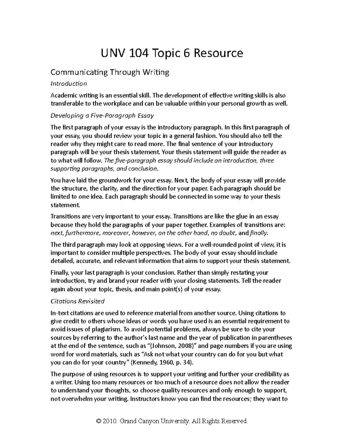 Unv 104 topic 2 dq2 picture