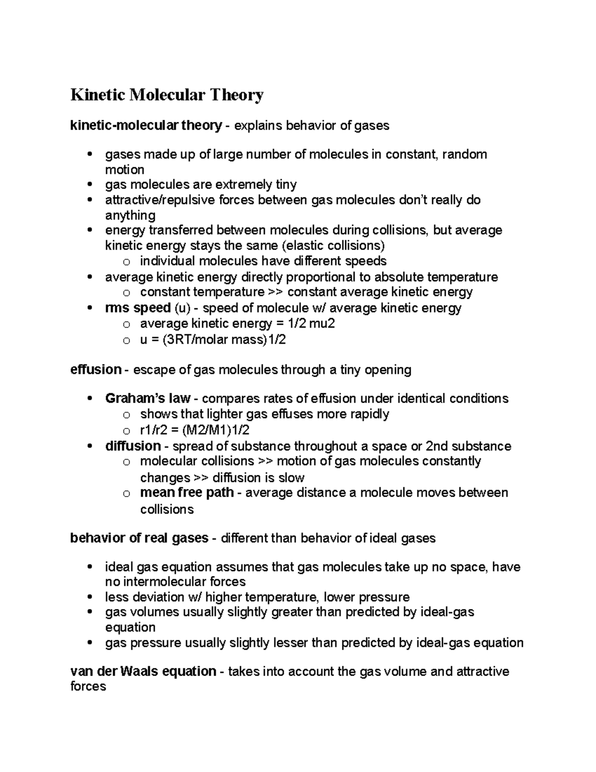 Phet Kinetic Molecular Theory Worksheet Answers