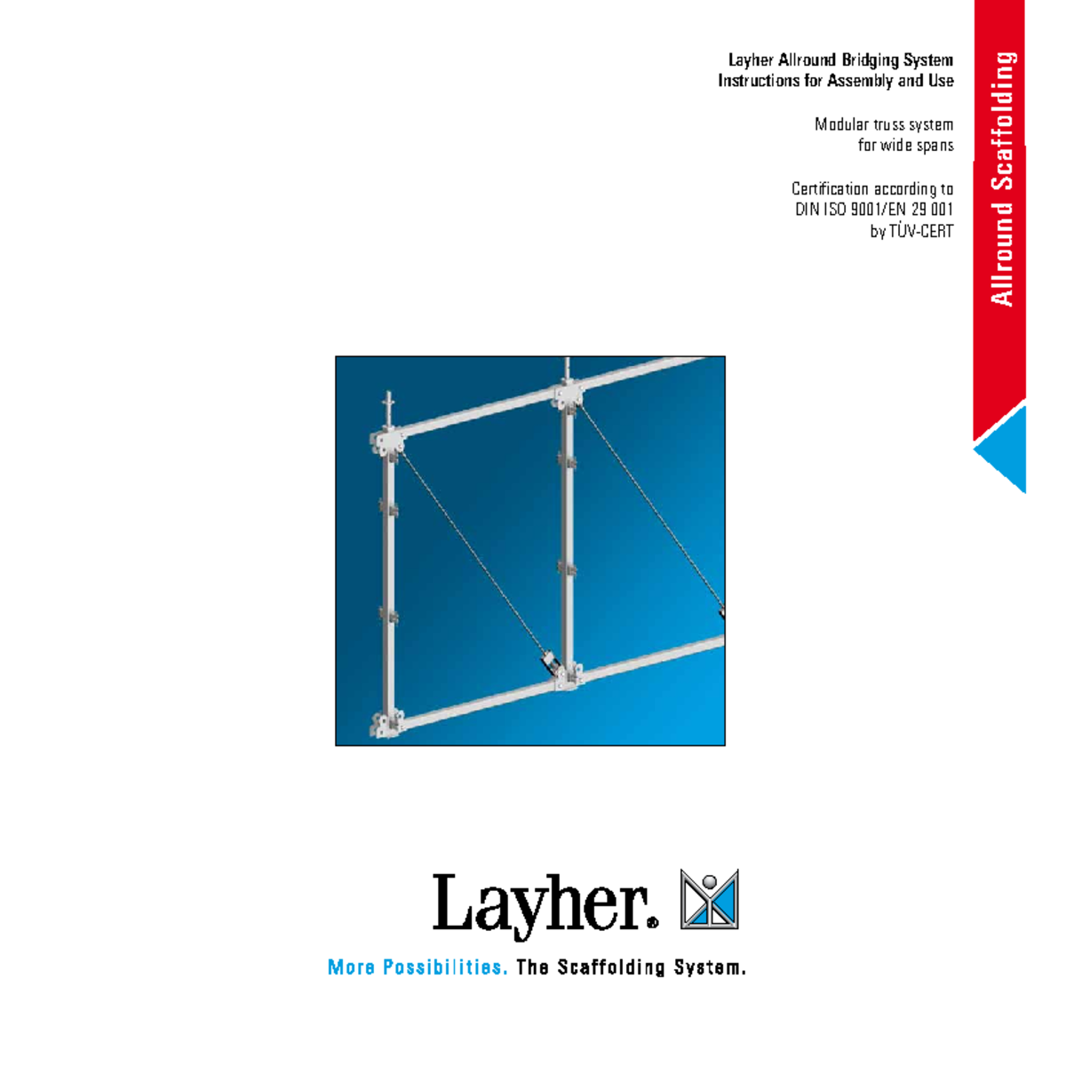 EN BRS Instrucciones Uso y Montaje 2010 - Allround Scaffolding Layher ...