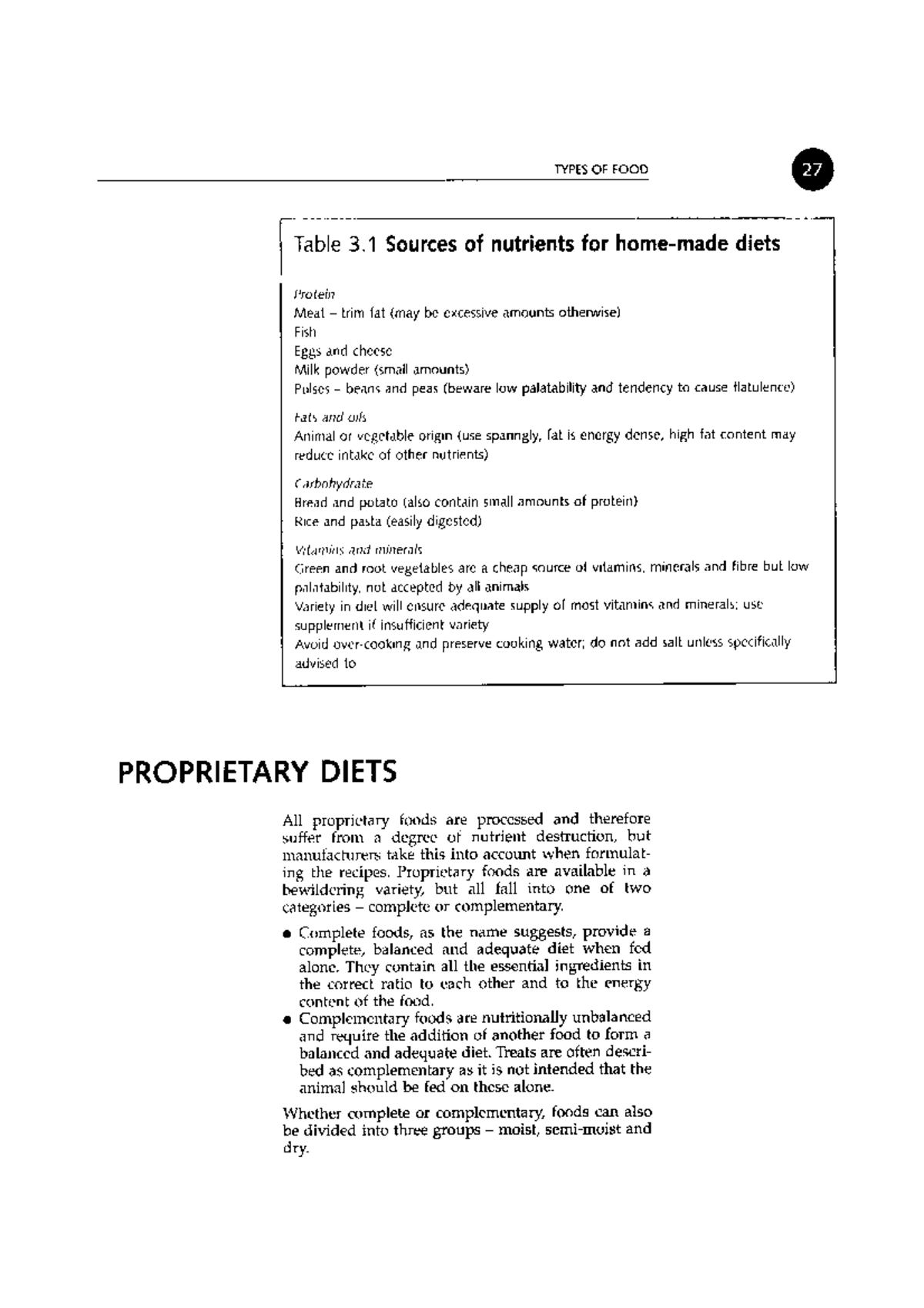 Small animal nutrition part 5 Studocu