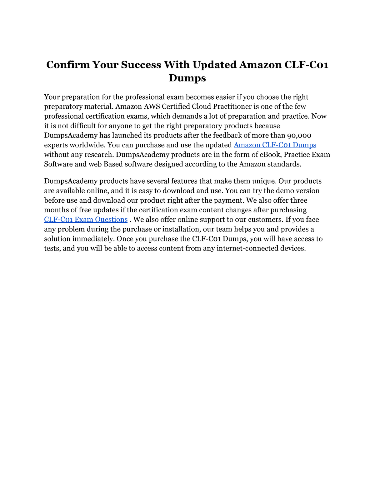 CLF-C01 Zertifizierungsantworten