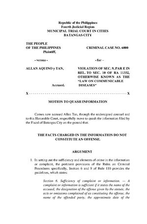 3 - this is a case digest - Merian B. Santiago v. Spouses Garcia, G. No ...