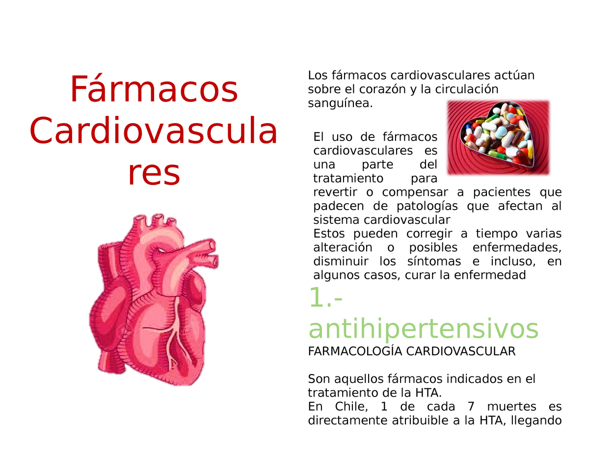 Resumo DE Farmacologia Cardiaca - RESUMO DE Pode ser de dois tipos: 1)  derivada de um problema que - Studocu