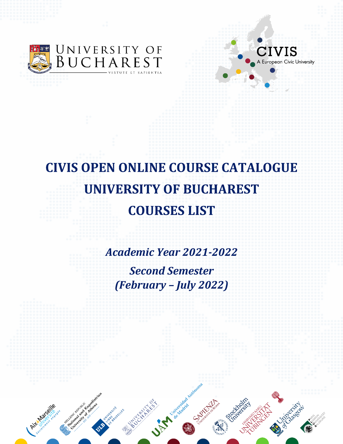 Civis open course catalog ub courses descriptions 2021 2022 second