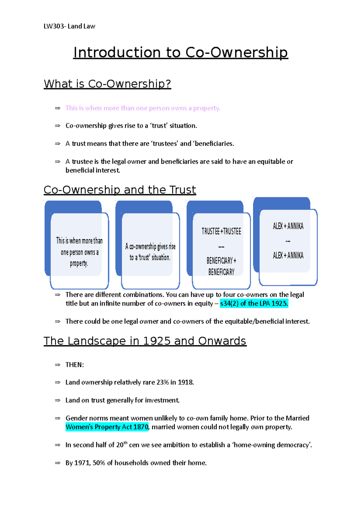 Introduction to Co ownership - Introduction to Co-Ownership What is Co ...