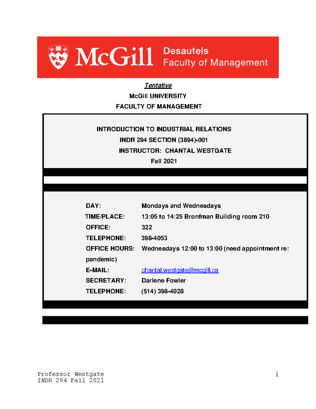 thesis deadlines mcgill