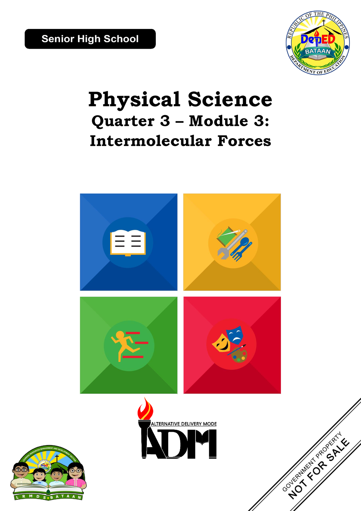 Physical Science 11 Module 3 Intermolecular Forces - Physical Science ...