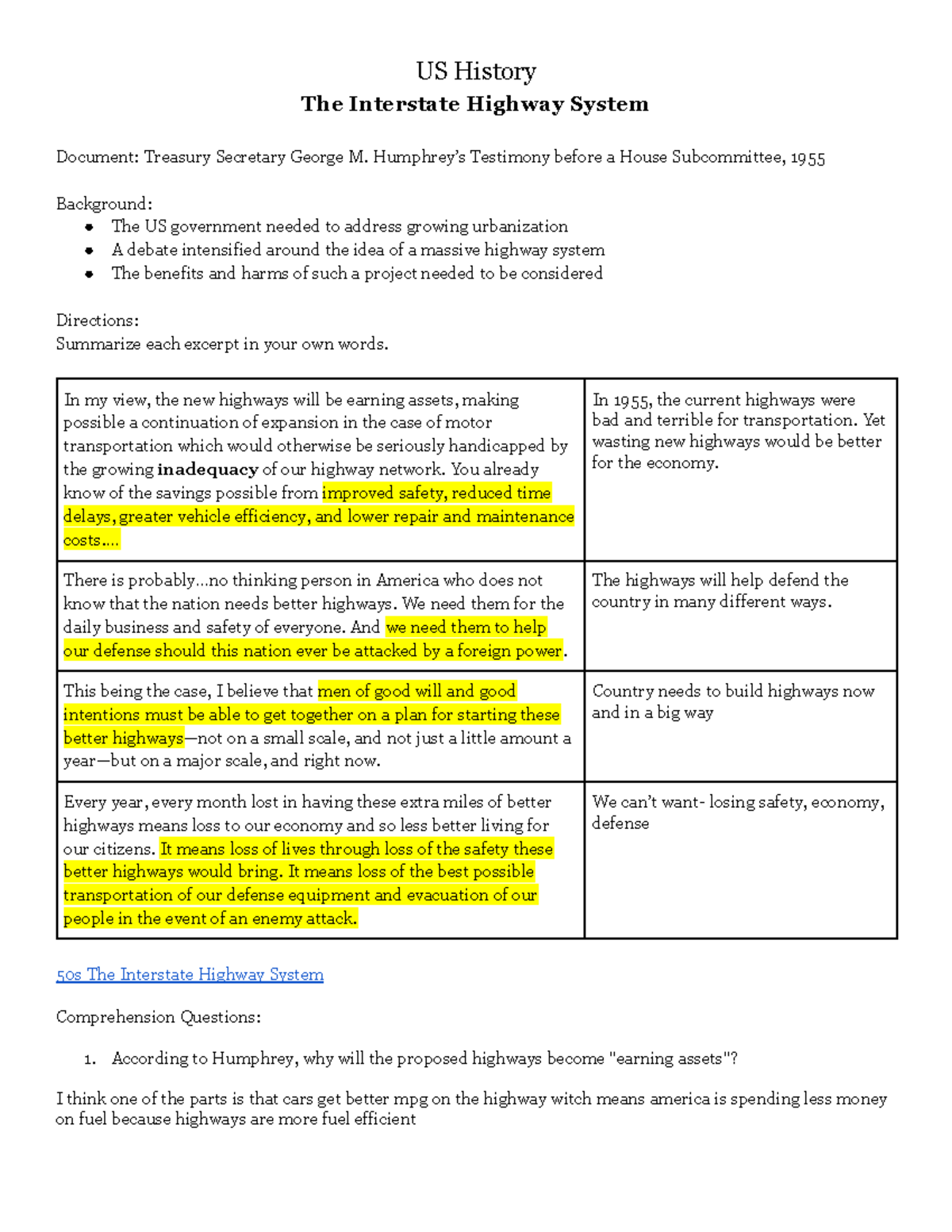 CH 2022 The Interstate Highway System US History The Interstate   Thumb 1200 1553 