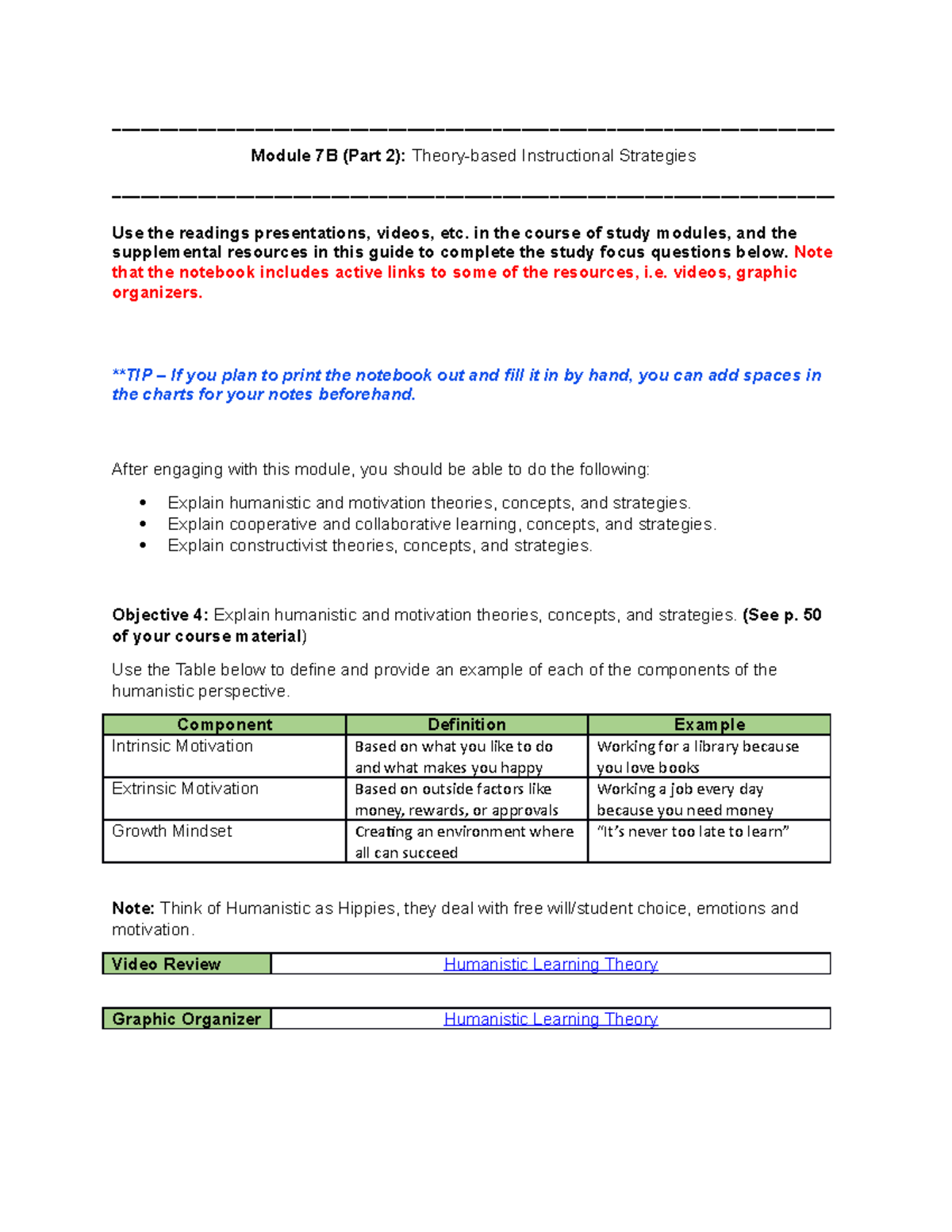 Module 7B Notebook - Updated - - Studocu