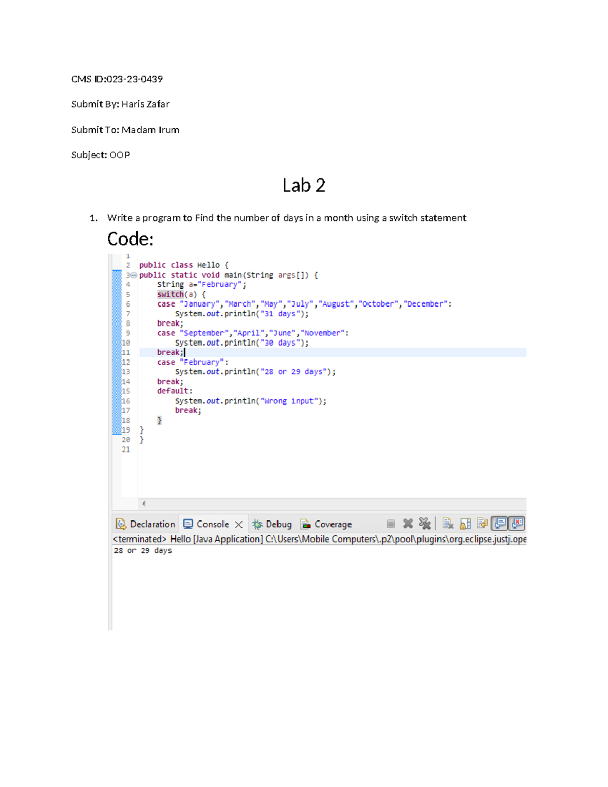 New Microsoft Office Word Document - CMS ID:023-23- Submit By: Haris ...
