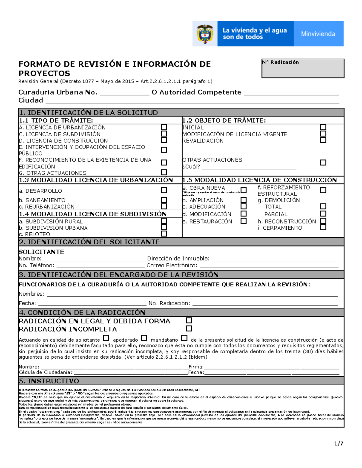 Formato De Revision Formato De Revisi N E Informaci N De Proyectos Revisi N General