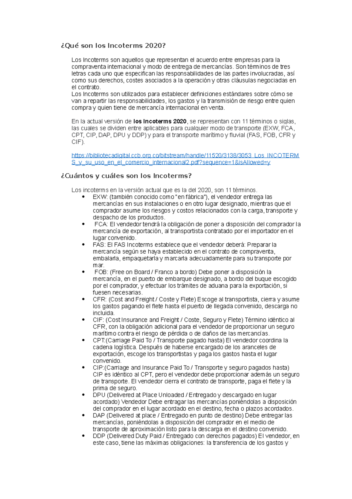 Que Son Los Incoterms Ejemplos Kulturaupice Picture 21417 The