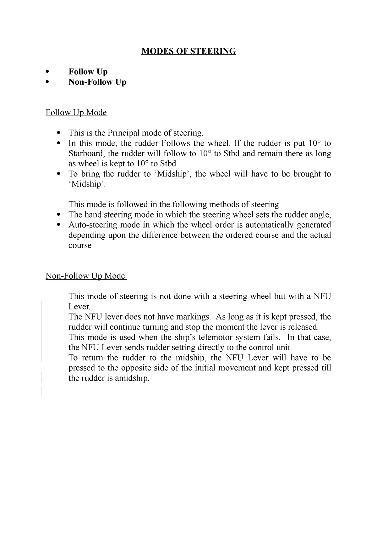 steering-modes-modes-of-steering-follow-up-non-follow-up-follow-up