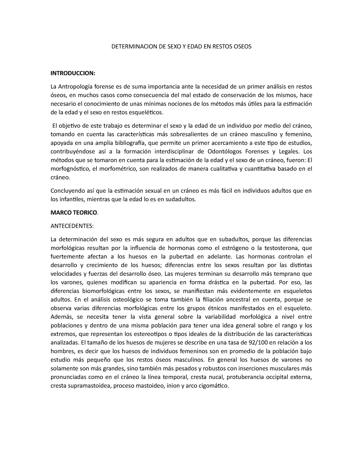 Determinacion De Sexo Y Edad En Restos Oseos Jessica Maria Determinacion De Sexo Y Edad En 9108