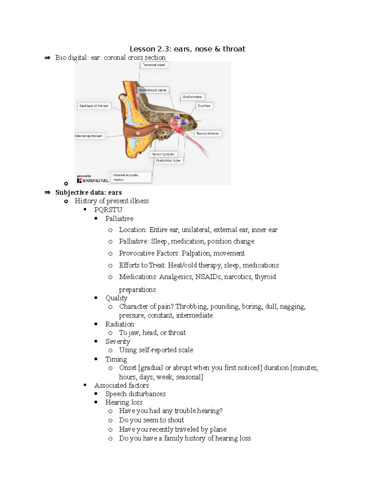 lesson-2-3-ent-ear-nose-and-throat-lesson-2-ears-nose-throat