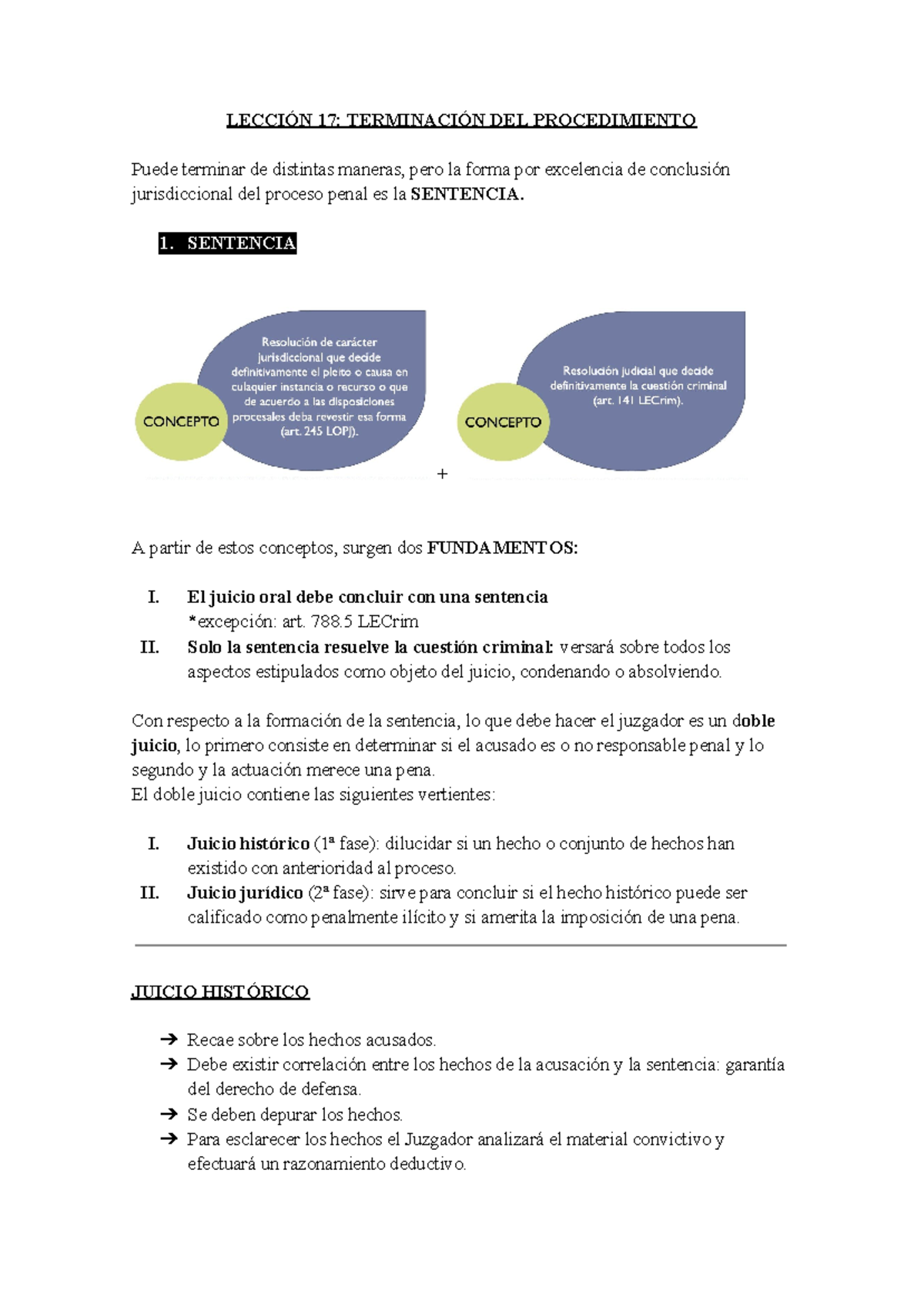 Lección 17 Terminación DEL Procedimiento - LECCIÓN 17: TERMINACIÓN DEL ...