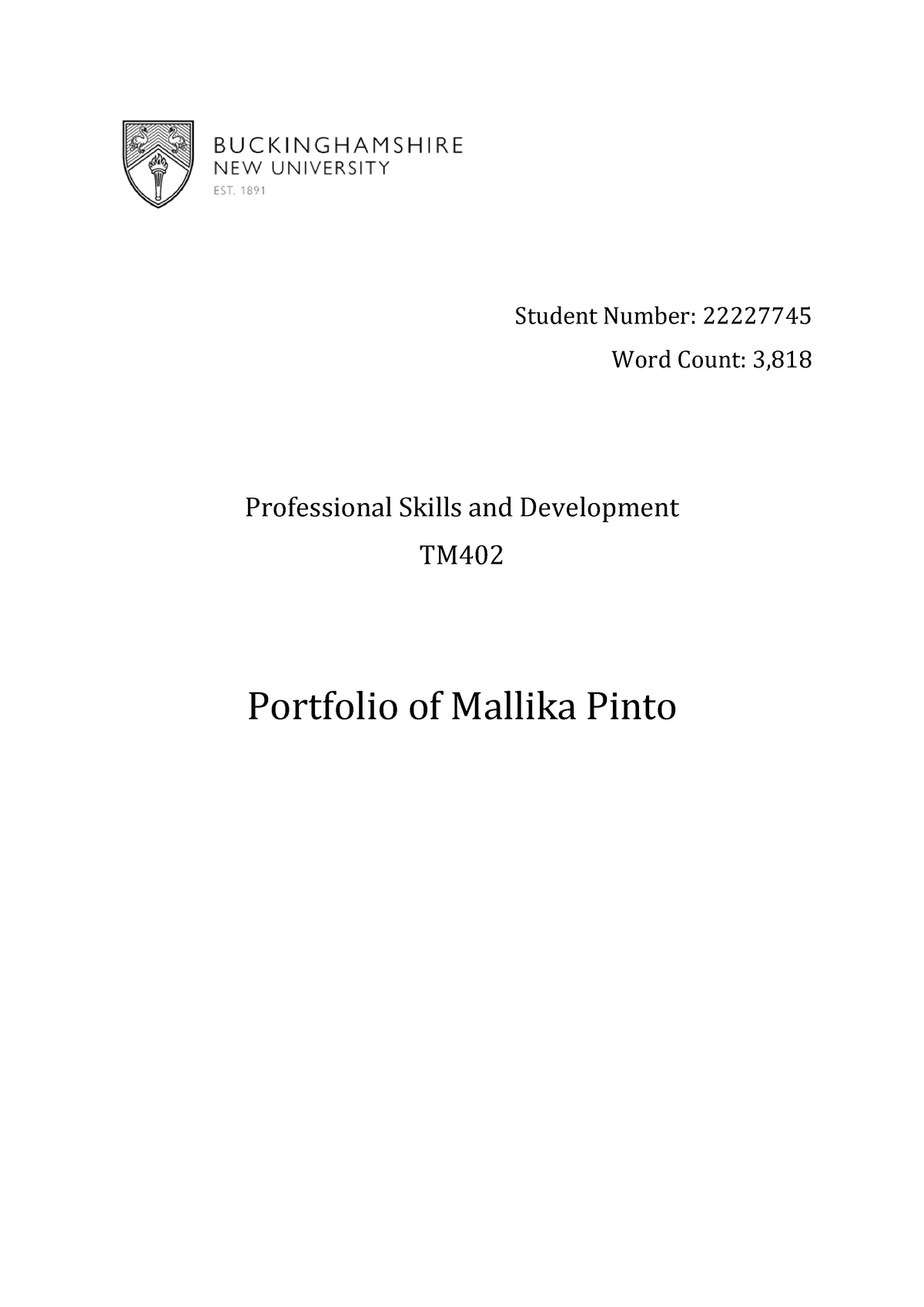 academic and professional skills assignment