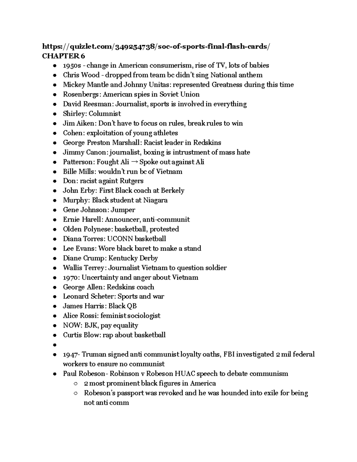 Sociology of Sports Final quizlet/349254738/socofsportsfinalflash