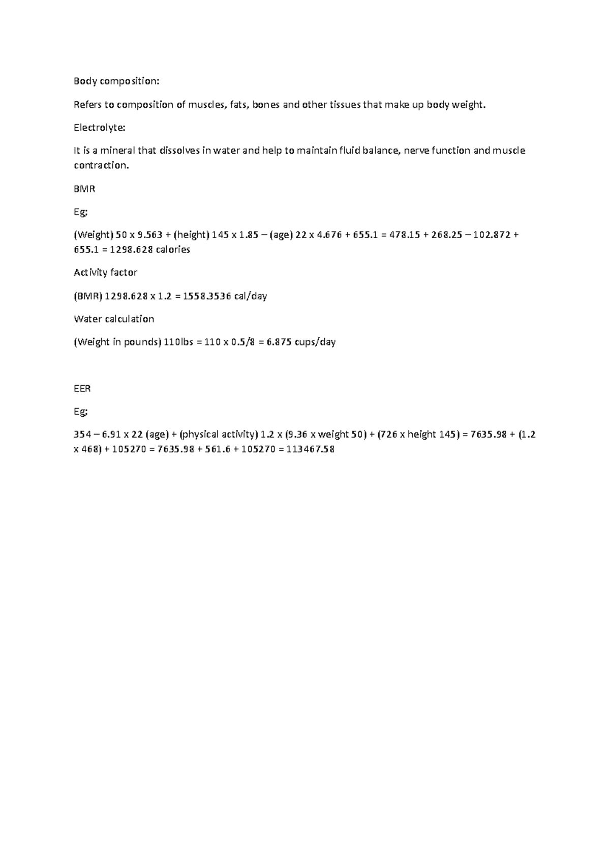 BODY composition Body composition Refers to composition of muscles, fats, bones and other