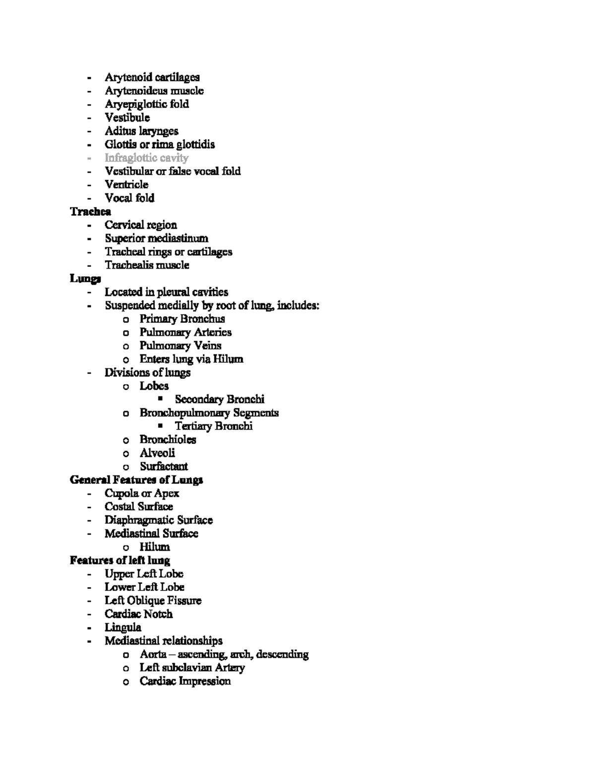 Human Anatomy Study Guide 4 pg9 - BIOL 253 - Studocu
