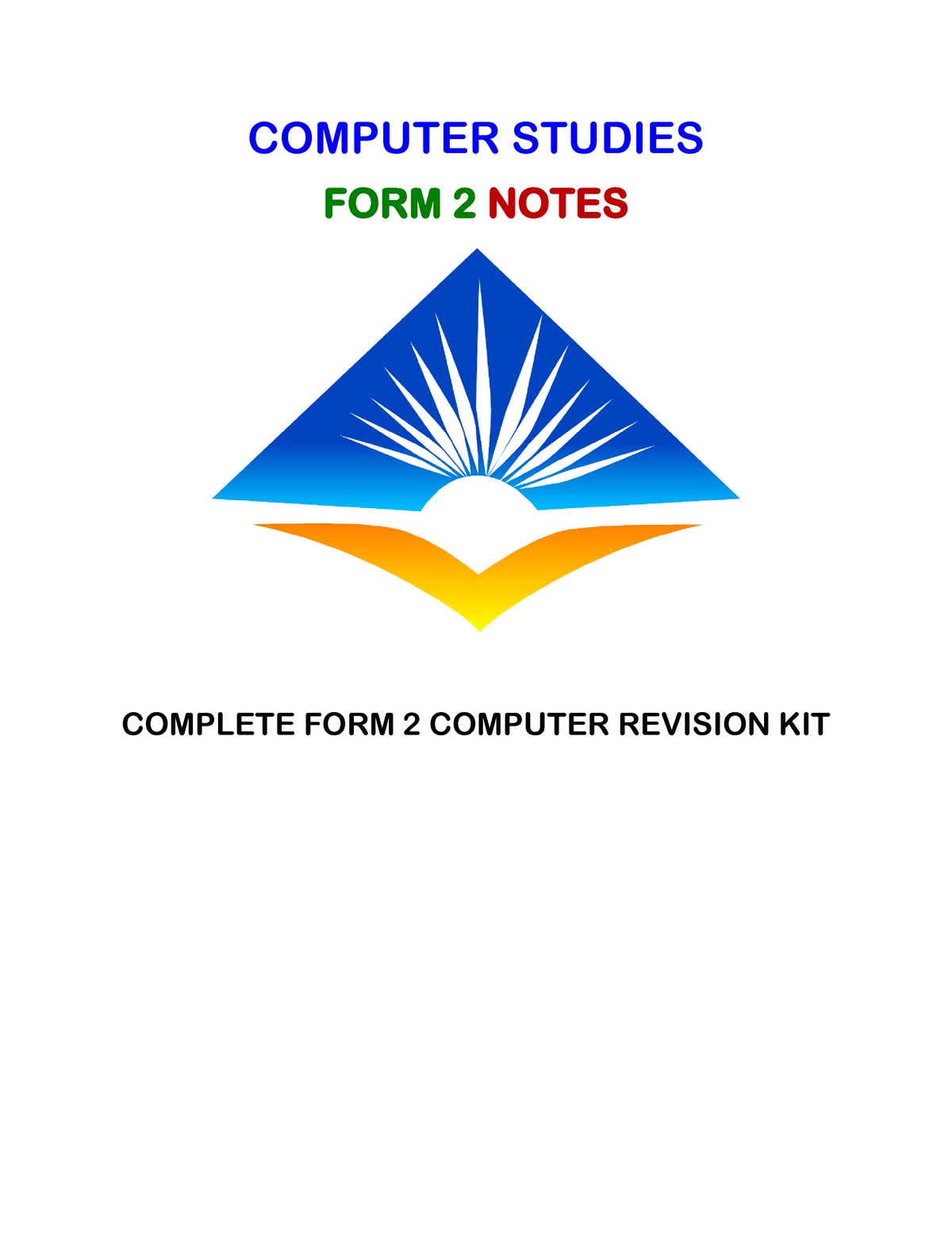 computer-form-2-notes-exams-computer-studies-form-2-notes-complete