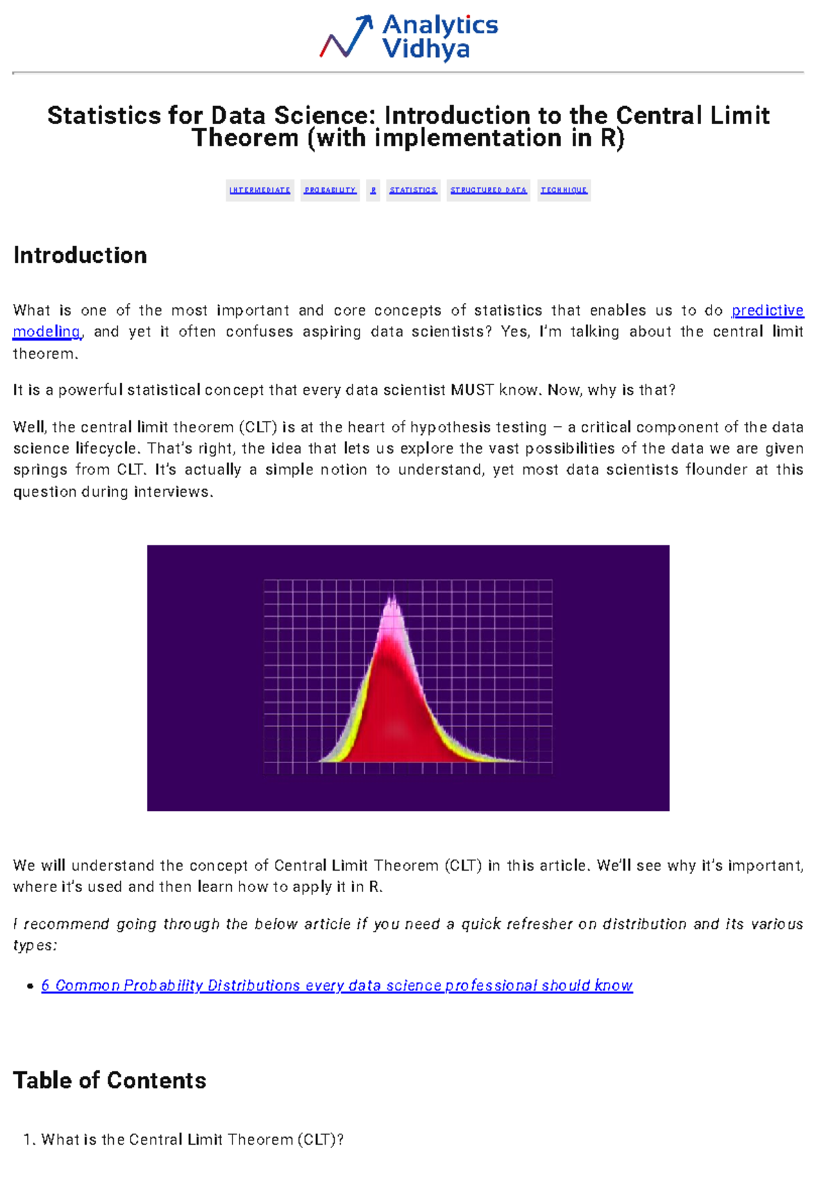 Statistics 101 Introduction Central Limit Theorem - Statistics For Data ...