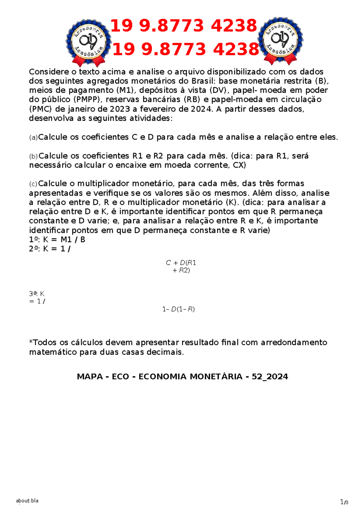 19 98773 4238 Considere O Texto Acima E Analise O Arquivo