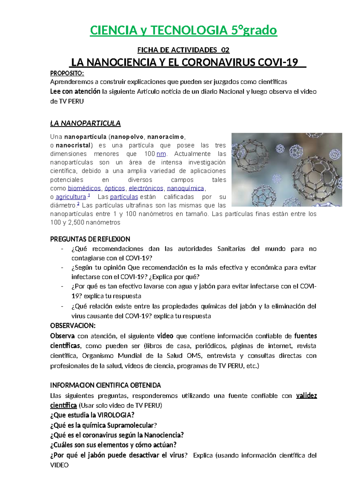 2 FO3 -C Y T 5° -Ay B - Apuntes - CIENCIA y TECNOLOGIA 5°grado FICHA DE ...