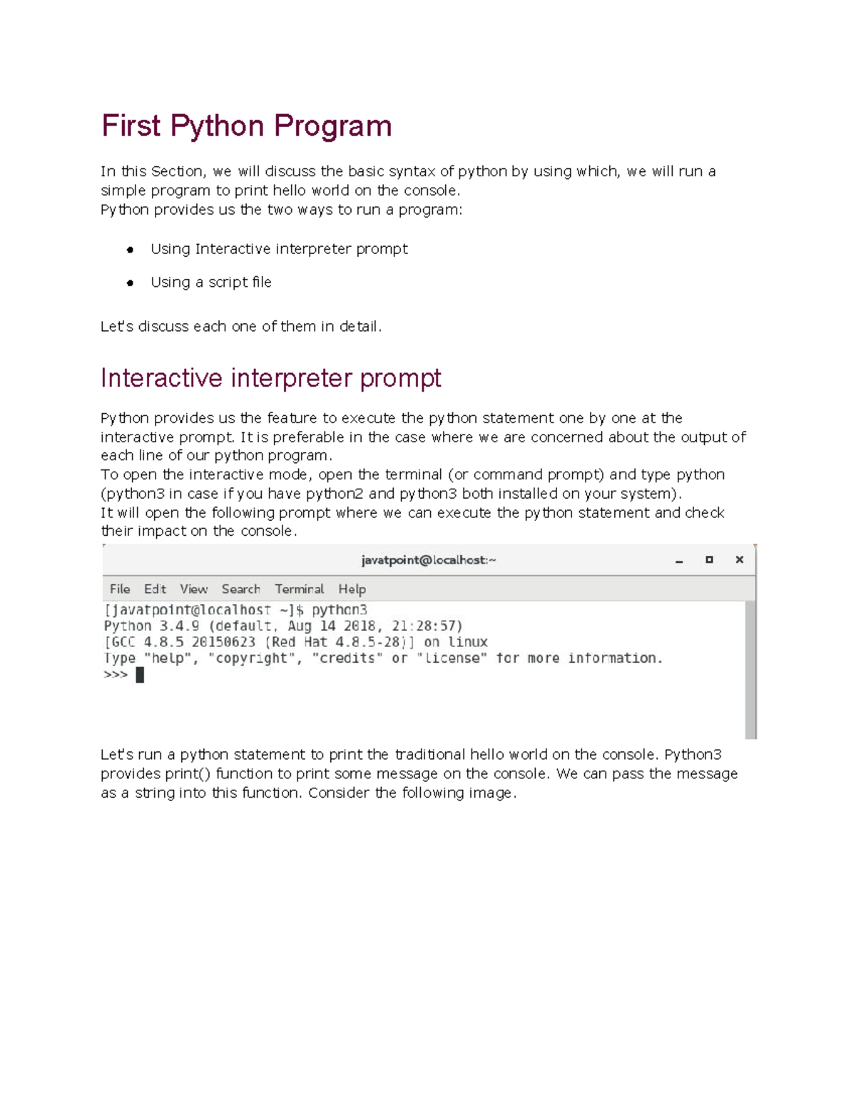 Python tutorials for beginner from scratch to advance, will be able to ...