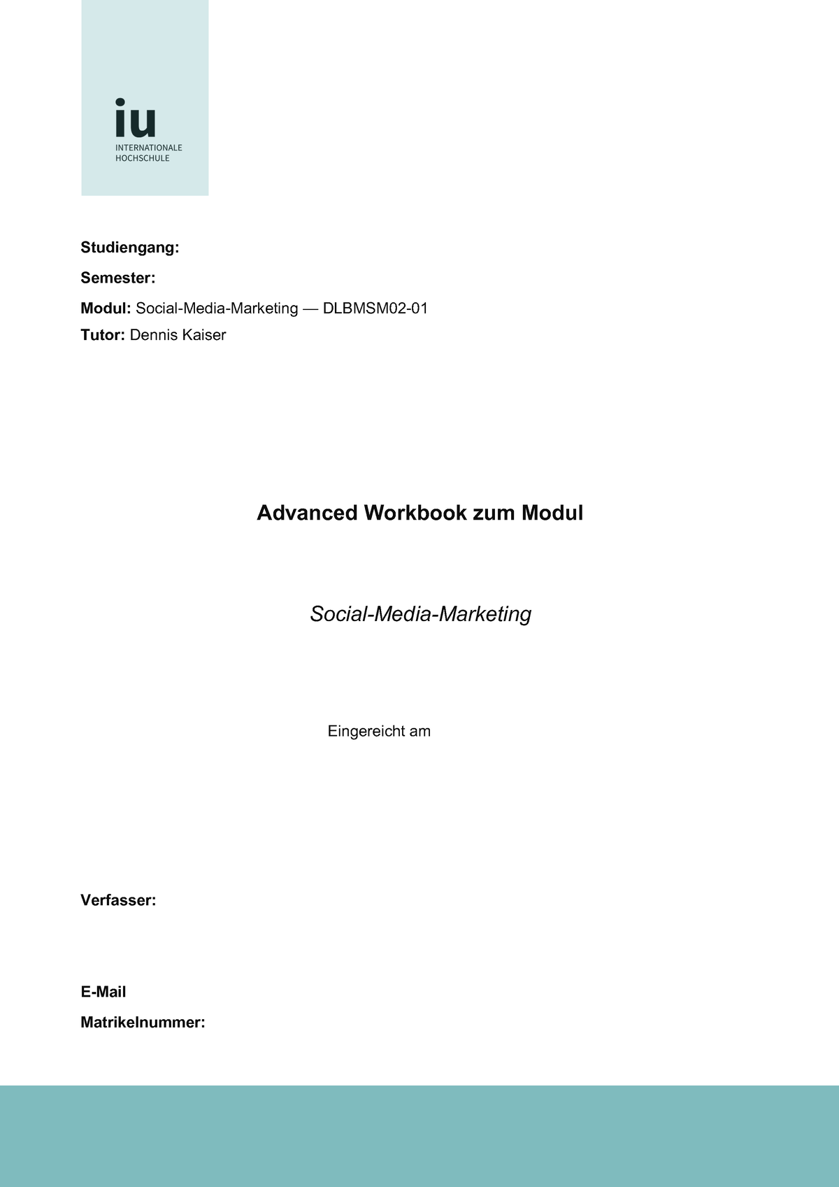 bachelor thesis themen social media