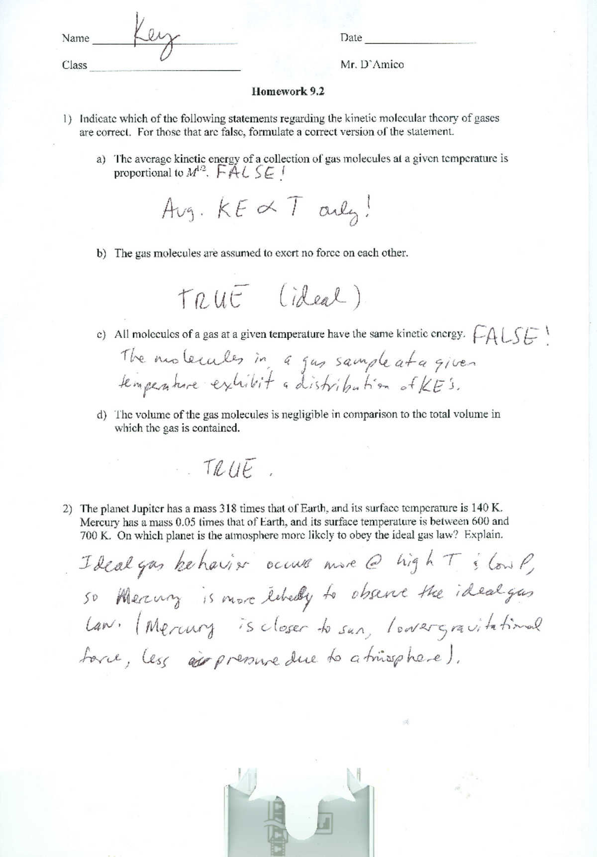 mastering chemistry chapter 2 homework answer key