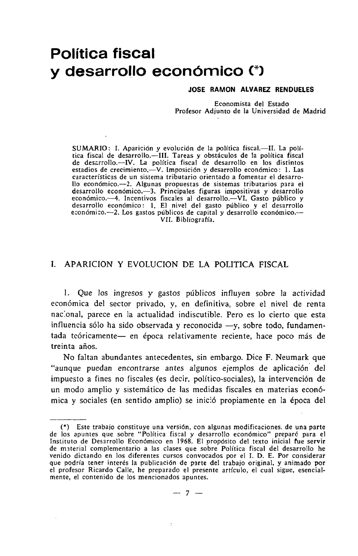 Politica Fiscal YDesarrollo Economico-2496783 - Política Fiscal Y ...