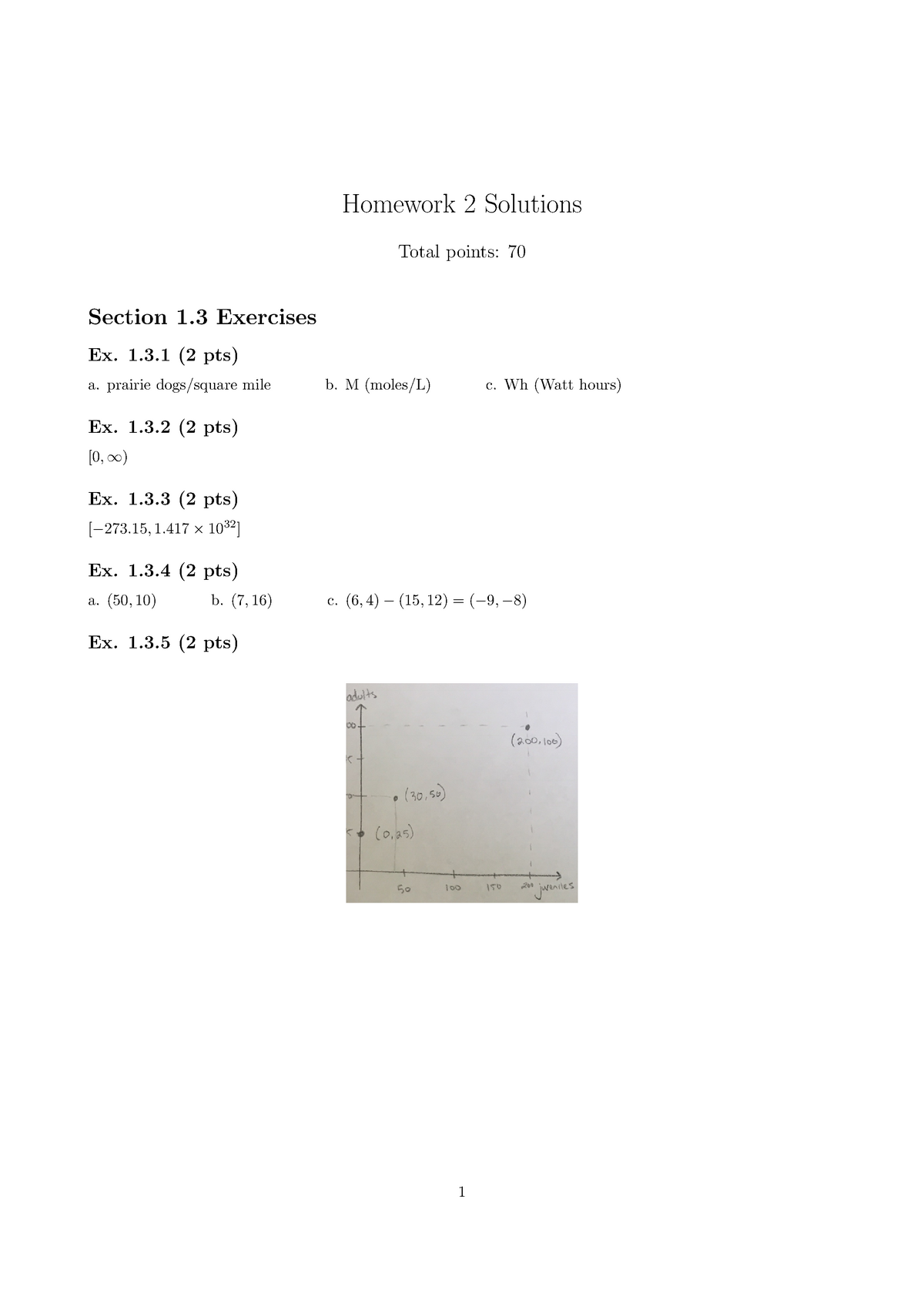 Homework 2 Solutions - Studocu