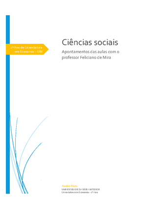 Capitulo 2 - Texto sobre senso comum - Ciências sociais - Studocu