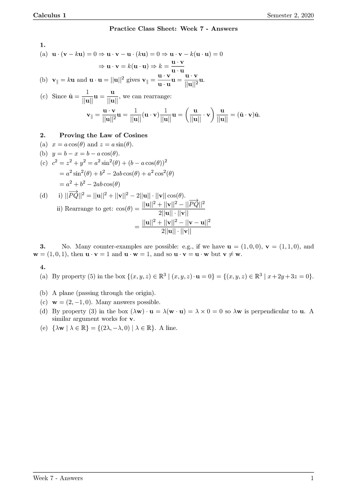 Practical 7 Answers Mast Unimelb Calculus Semester Practice Class Sheet Week Answers Ku Ku Kuandu Givesv Sinceu We Can Rearrange Proving The Law Studocu