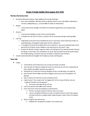 Greek 10 14 - Lecture notes for Classics 224 with Professor Wietzke ...