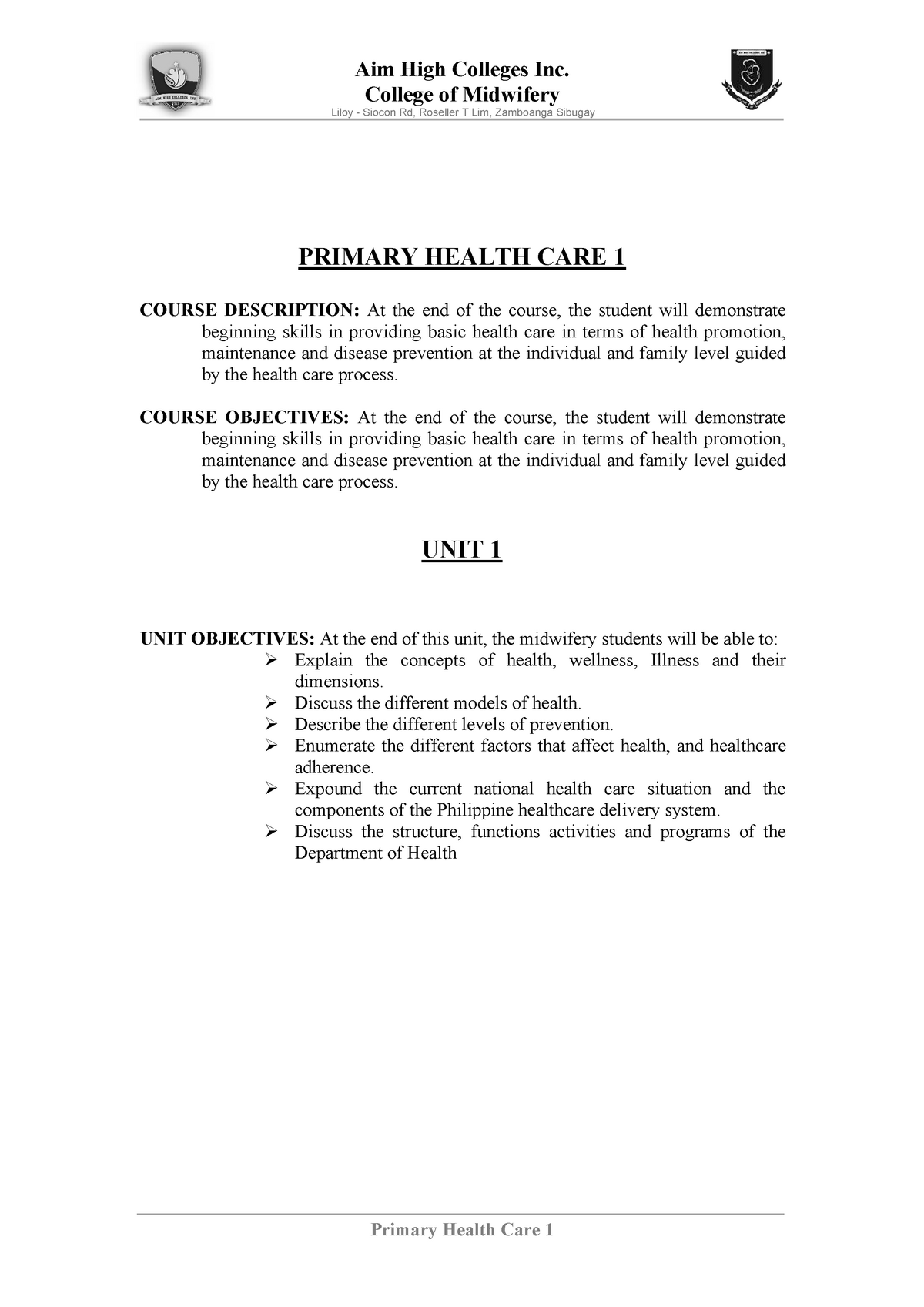 primary-health-care-i-midwifery-unit-1-warning-tt-undefined