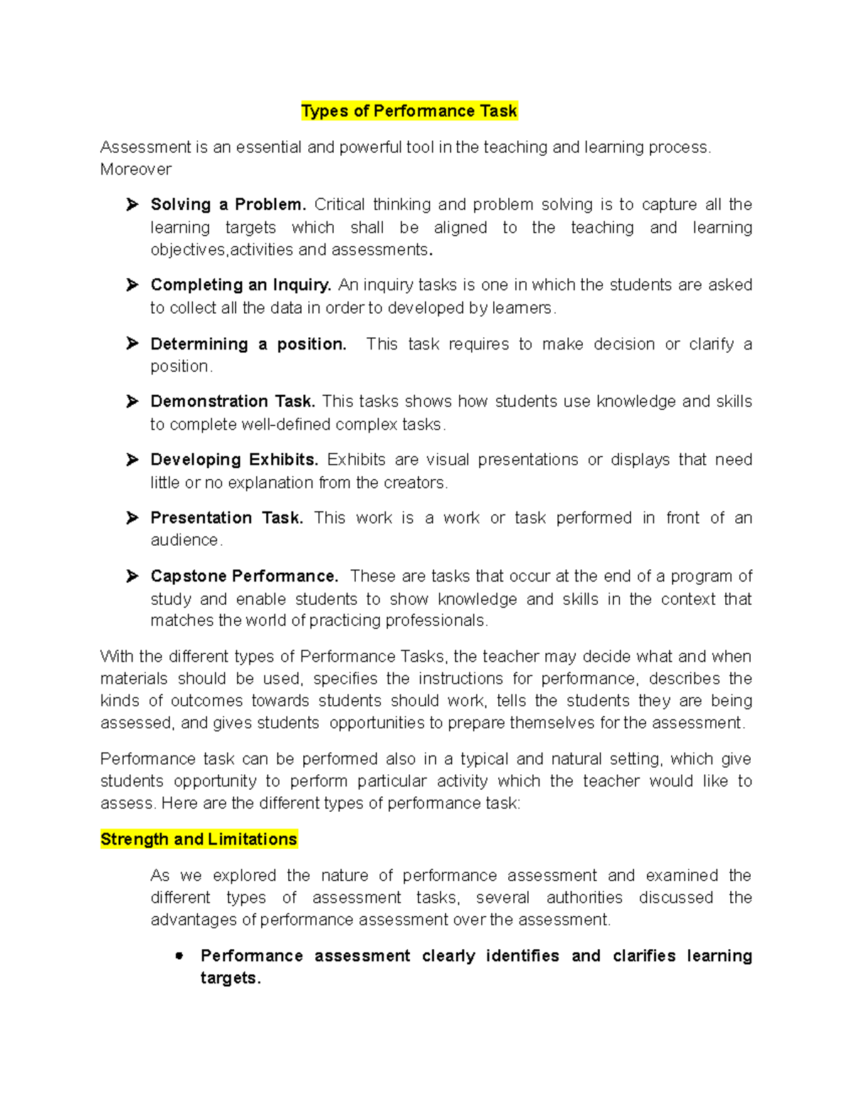 types-of-performance-task-types-of-performance-task-assessment-is-an