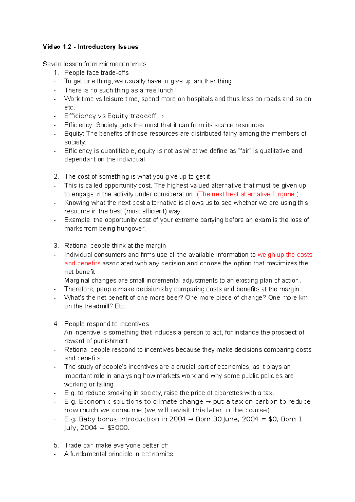 1.2 - Introductory Issues - Video 1 - Introductory Issues Seven lesson ...
