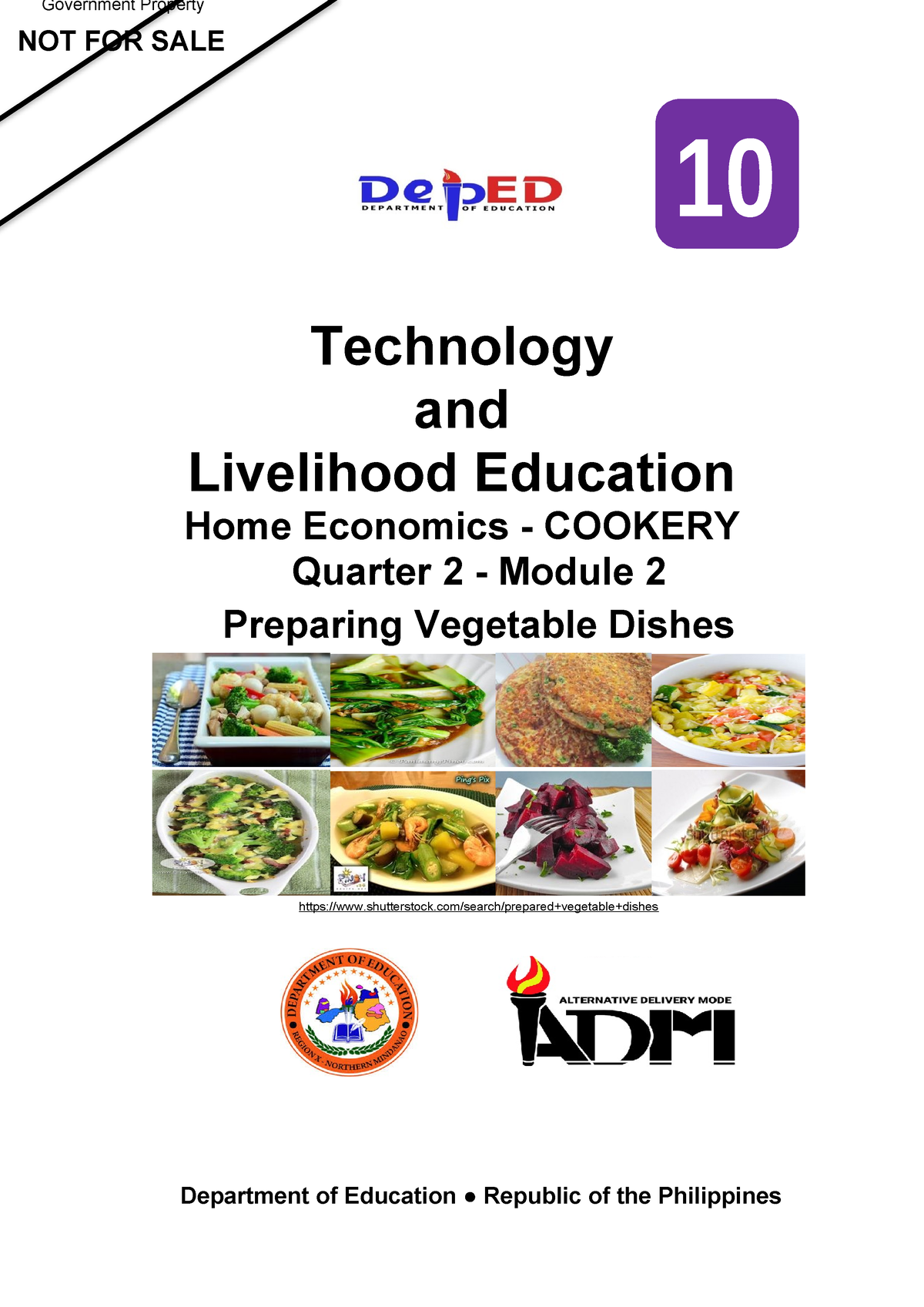 10 Cookery Q2M2 Tle10 He Cookery Q2 Mod2 Preparingvegetabledishes V3 ...