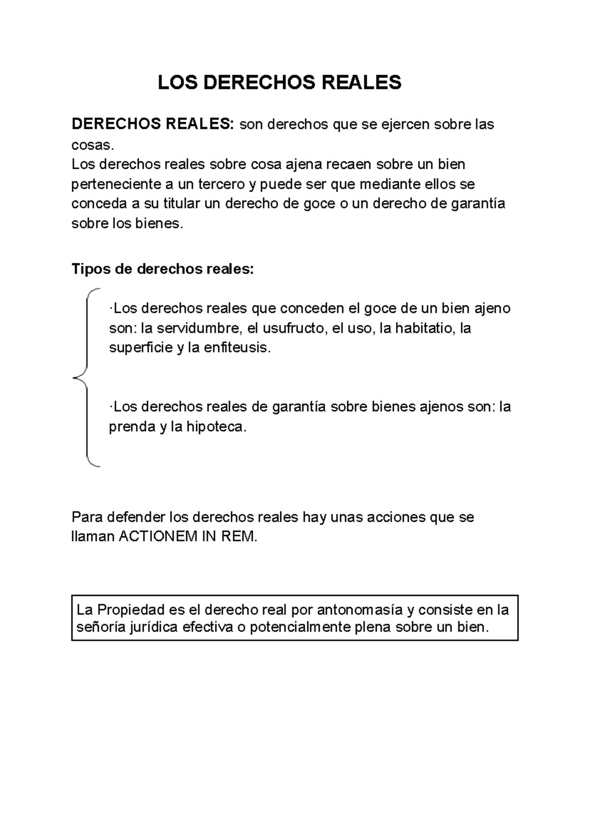 TEMA 5 Derechos Reales Sobre Cosa Ajena (Derecho Romano) LOS DERECHOS REALES DERECHOS Studocu TEMA 5 Derechos Reales Sobre Cosa Ajena (Derecho Romano) LOS DERECHOS REALES DERECHOS Studocu