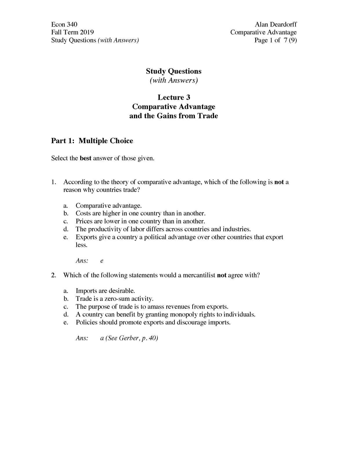 quiz-1-8-july-2019-questions-fall-term-2019-comparative-advantage